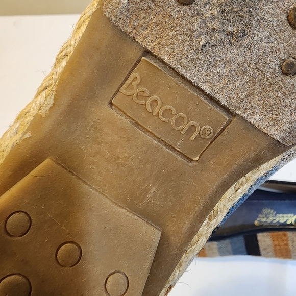 BEACON Fashion And Fit Stripes flat ballet comfy shoes size 8 - Picture 13 of 14